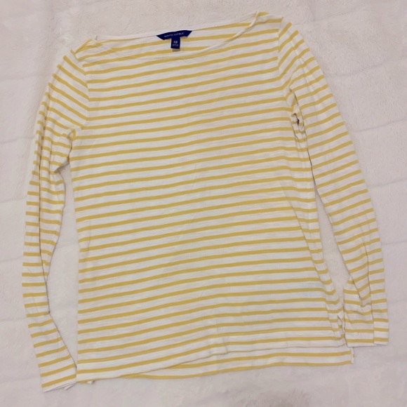 Yellow Breton stripe tee - Picture 1 of 2